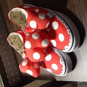 Limited edition Van's x Disney slip on vans